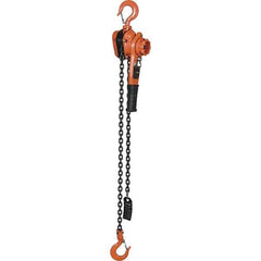 Vestil - 2,000 Lb Lifting Capacity, 5' Lift Height, Lever Hoist - Made from Chain - All Tool & Supply