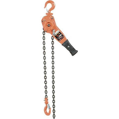 Vestil - 1,500 Lb Lifting Capacity, 20' Lift Height, Lever Hoist - Made from Chain - All Tool & Supply