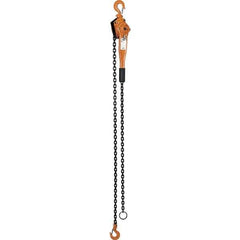 Vestil - 3,000 Lb Lifting Capacity, 10' Lift Height, Lever Hoist - Made from Chain - All Tool & Supply