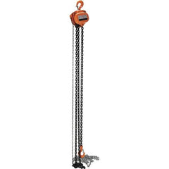 Vestil - 4,000 Lb Lifting Capacity, 20' Lift Height, Hand Hoist - Made from Chain - All Tool & Supply