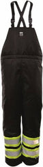 Viking - Size 3XL, Black, Cold Weather Bib Overall - Hook & Loop Ankle - All Tool & Supply