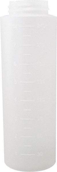 PRO-SOURCE - 8 oz Polyethylene Bottle - Clear - All Tool & Supply