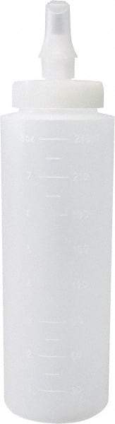 PRO-SOURCE - 8 oz Polyethylene Bottle with Applicator - Clear - All Tool & Supply