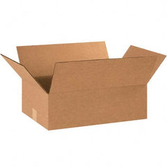 Made in USA - Pack of (25) 12" Wide x 18" Long x 6" High Corrugated Shipping Boxes - All Tool & Supply