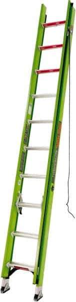 Little Giant Ladder - 20' High, Type IAA Rating, Fiberglass Extension Ladder - 375 Lb Capacity, 18' Working Length - All Tool & Supply