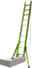 Little Giant Ladder - 20' High, Type IAA Rating, Fiberglass Extension Ladder - 375 Lb Capacity, 18' Working Length - All Tool & Supply