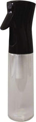 PRO-SOURCE - 10 oz Polyethylene Bottle & Trigger Sprayer - Black - All Tool & Supply