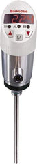 Barksdale - 32 to 210°F Electronic Temperature Switch and Transducer with Display - 1/4" NPT Male, 0.24 x 0.7" Rigid Stem, 4-20mA, M12, 304 Stainless Steel, ±0.5% - All Tool & Supply