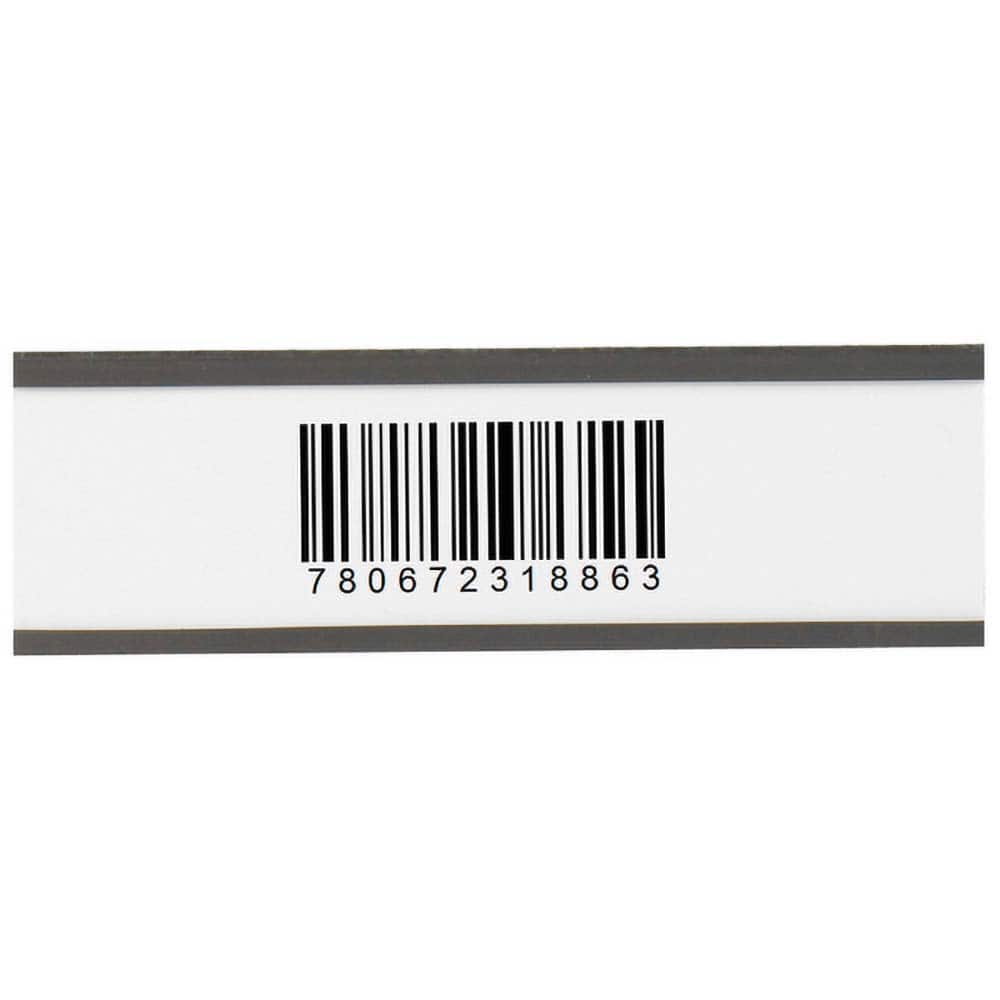 Value Collection - Label Holders Backing: Magnetic Width (Inch): 6 - All Tool & Supply