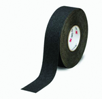 List 310 4" x 60' Slip-Resistant Medium Resilient Tape - Black - All Tool & Supply