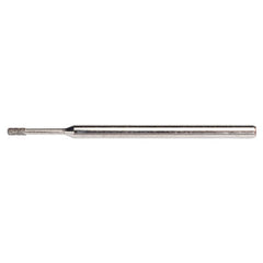 0.08″ × 0.157″ × 0.5″ Electroplated CBN Mounted Point 200 Grit - All Tool & Supply