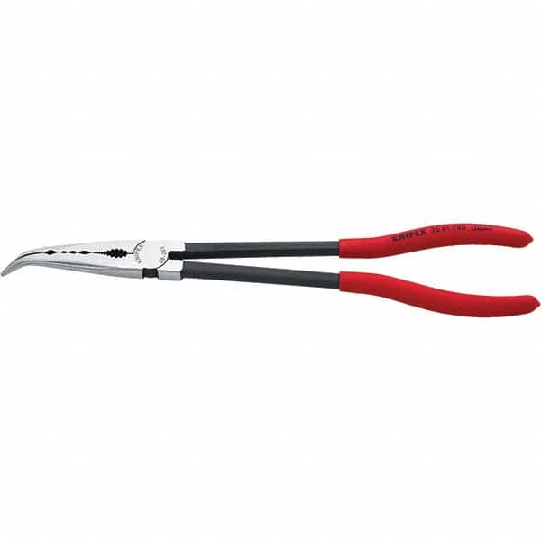 Knipex - Bent Nose Pliers Type: Needle Nose Overall Length (Inch): 11 - All Tool & Supply