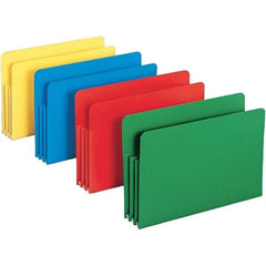 SMEAD - 14-3/4 x 9-1/2", Legal, Assorted Colors, Expansion Folders - Straight Tab Cut Location - All Tool & Supply