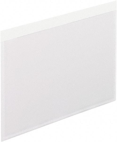 Pendaflex - 100 Piece Clear Self-Adhesive Docment Protector - 6" High x 4" Wide - All Tool & Supply