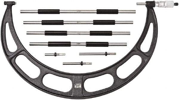 Starrett - Interchangeable-Anvil Micrometers Operation Type: Mechanical Minimum Measurement (mm): 300.00 - All Tool & Supply