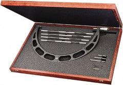 Starrett - Interchangeable-Anvil Micrometers Operation Type: Mechanical Minimum Measurement (mm): 400.00 - All Tool & Supply