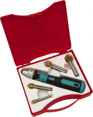 Magafor - 4 Piece, 1/4 to 0.807" Head Diam, 90° Included Angle, Three Flute Countersink Set - All Tool & Supply