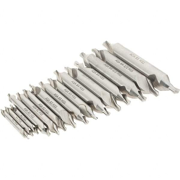 Magafor - Combination Drill & Countersink Sets Minimum Trade Size: #1 Maximum Trade Size: #5 - All Tool & Supply