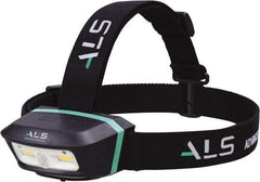 Advanced Lighting Systems - 3 Volt, Black Head Light - 250 Lumens, Rechargeable Battery, LED Lamp - All Tool & Supply