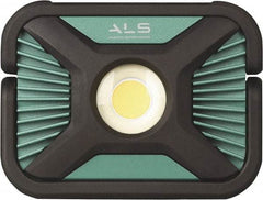 Advanced Lighting Systems - 7.2 Volt, Black & Turquoise Spot Light - 2,000 Lumens, Rechargeable Battery, LED Lamp - All Tool & Supply