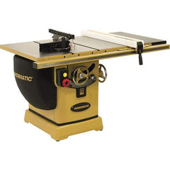 Jet - 10" Blade Diam, 5/8" Arbor Diam, 3 Phase Table Saw - 5 hp, 230/460 Volt, 11-1/4" Cutting Depth - All Tool & Supply