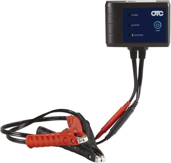 OTC - 6/12/24 Volt Digital Battery & System Tester - 100 to 2,000 CCA Range, 20" Cable - All Tool & Supply