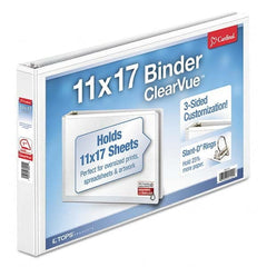 Cardinal - Ring Binders Binder Type: View Capacity: 1" - All Tool & Supply