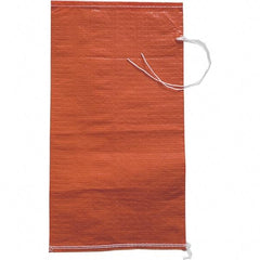 PRO-SAFE - 26" Long x 14" Wide Sand Bag - Orange Polypropylene, For Accident Prevention - All Tool & Supply