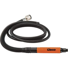 Cleco - 1/8" Collet, Straight Handle, Air Pencil Die Grinder - 70,000 RPM, Rear Exhaust, 8 CFM, 0.1 hp, 6.2 bar, 1/8" Inlet - All Tool & Supply