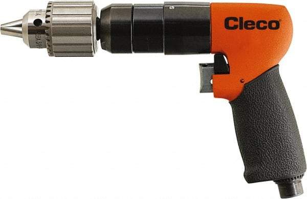 Cleco - 1/2" Keyed Chuck - Pistol Grip Handle, 1,200 RPM, 0.2 LPS, 25 CFM, 1.2 hp, 90 psi - All Tool & Supply