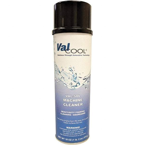 ValCool - 20 oz Can Cleaner/Degreaser - Aerosol, Water-Based, Unscented - All Tool & Supply