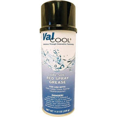 ValCool - 16 oz Can Spray Lubricant - Red - All Tool & Supply