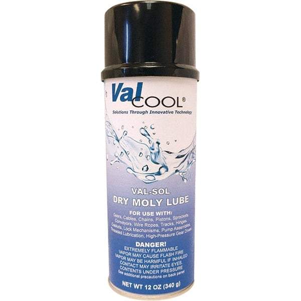 ValCool - 16 oz Can Spray Lubricant - Gray/Black - All Tool & Supply