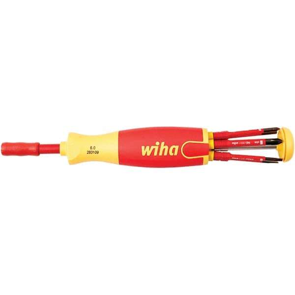 Wiha - Multi-Bit Screwdriver - Phillips, Torx & Square Tip - All Tool & Supply