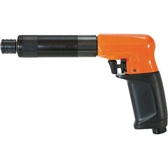 Cleco - 1/4" Bit Holder, 2,800 RPM, Pistol Grip Handle Air Screwdriver - 0.3 to 1.6 Ft/Lb Torque, 1/4" Inlet, 11 CFM - All Tool & Supply