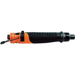 Cleco - 1/4" Bit Holder, 2,300 RPM, Inline Handle Air Screwdriver - 0.3 to 1.6 Ft/Lb Torque, 1/8" Inlet, 11 CFM - All Tool & Supply