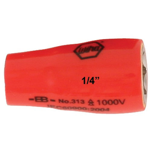 INSULATED SOCKET 1/4 DRIVE 8.0MM - All Tool & Supply