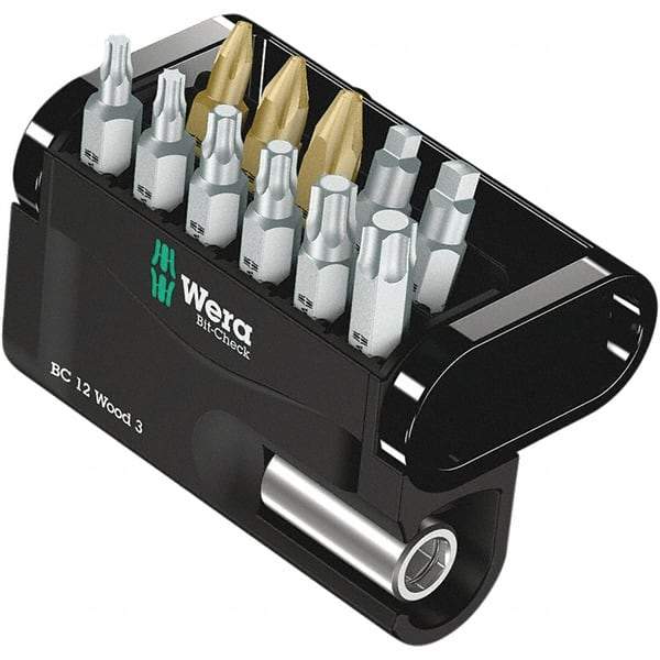 Wera - Screwdriver Bit Sets Type: Bit Set Drive Size: 1/4 (Inch) - All Tool & Supply