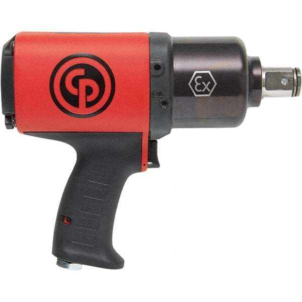 Chicago Pneumatic - 1" Drive, 5,100 RPM, 1,290 Ft/Lb Torque Impact Wrench - Pistol Grip Handle, 38 CFM, 90 psi, 3/8" NPT Inlet - All Tool & Supply