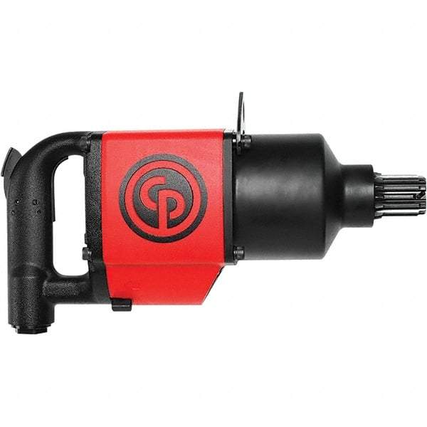 Chicago Pneumatic - #5 Spline Drive, 2,800 RPM, 5,900 Ft/Lb Torque Impact Wrench - D-Handle, 84.5 CFM, 90 psi, 1/2" NPT Inlet - All Tool & Supply