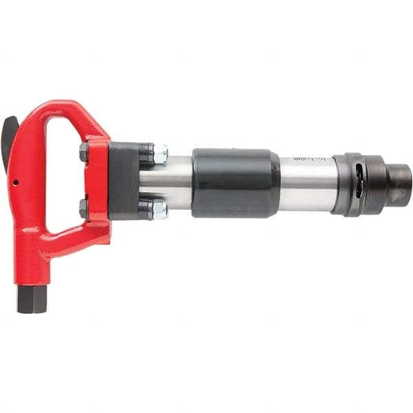 Chicago Pneumatic - 1,700 BPM, 4" Stoke Length, Pneumatic Chipping Hammer - 33 CFM, 7/8 NPT - All Tool & Supply