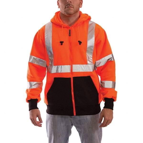 Tingley - Size XL Jacket - High Visbility Orange, Polyester, Zipper Closure, 48 to 50" Chest - All Tool & Supply