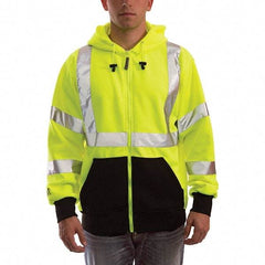 Tingley - Size L Jacket - High Visbility Lime, Polyester, Zipper Closure, 44 to 46" Chest - All Tool & Supply