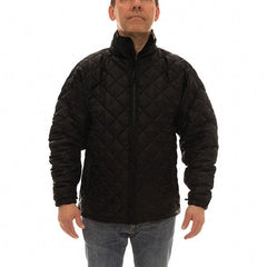 Tingley - Size S Jacket - Black, Polyester, Zipper Closure, 36 to 38" Chest - All Tool & Supply