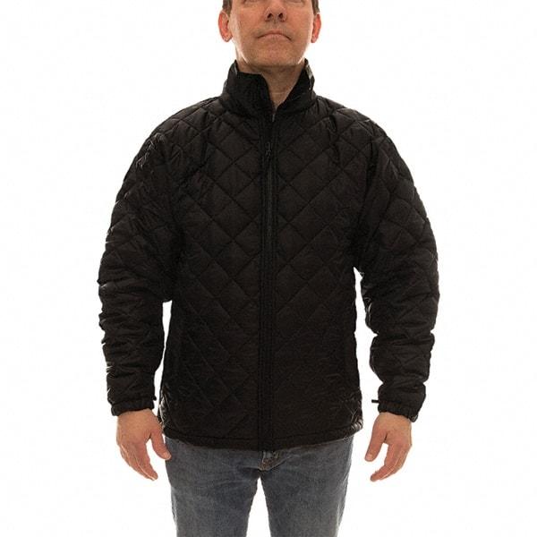 Tingley - Size 3XL Jacket - Black, Polyester, Zipper Closure, 56 to 58" Chest - All Tool & Supply