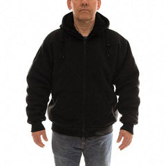 Tingley - Size M Jacket - Black, Polyester & Cotton, Zipper Closure, 40 to 42" Chest - All Tool & Supply