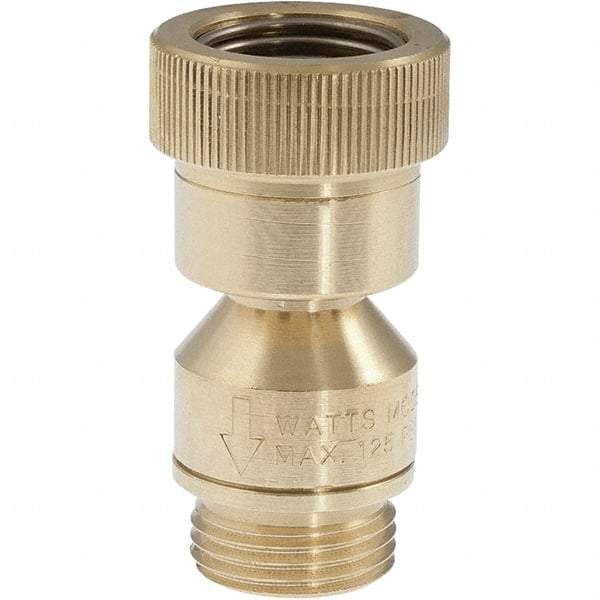 Watts - Vacuum-Breaker Valves Type: Dual Check Material: Lead Free Brass - All Tool & Supply