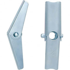 Drywall & Hollow Wall Anchors; Thread Size (Inch): 1/4-20; Overall Length: 4 in; Anchor Material: Steel; Finish: Zinc Plated