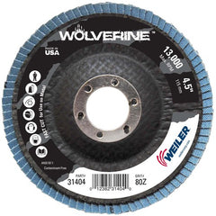 4-1/2″ Vortec Pro Abrasive Flap Disc, Flat, Phenolic Backing, 80Z, 7/8″ Arbor Hole - All Tool & Supply