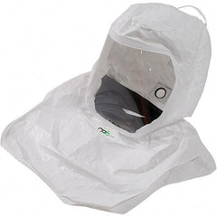 RPB - One Size Fits All, PAPR/SAR Compatible Hood with Window - Tychem QC, Compatible with RPB T-LINK - All Tool & Supply